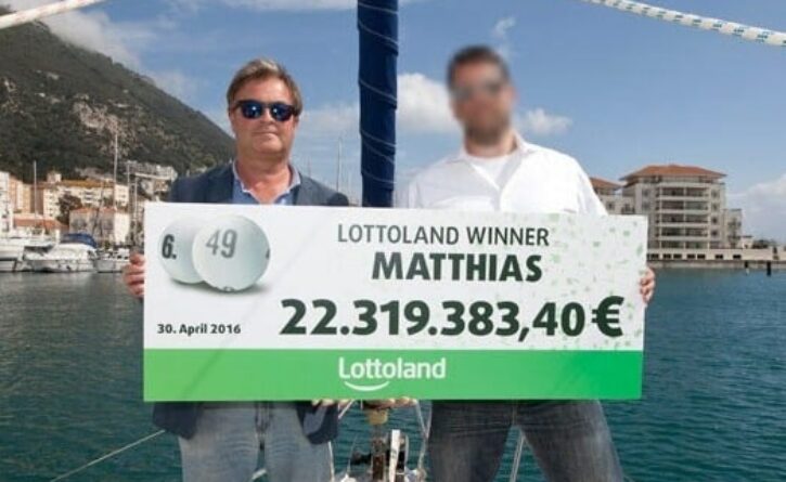 Matthias z Berlína vyhrál rekordní jackpot lottolandu 22 milionu eur