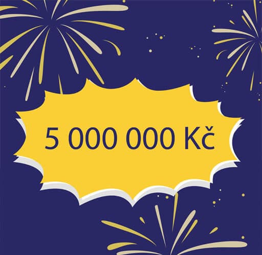 Výhra 5 000 000 Kč v loterii šťastných deset