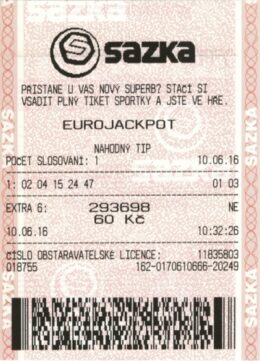 Eurojackpot tiket