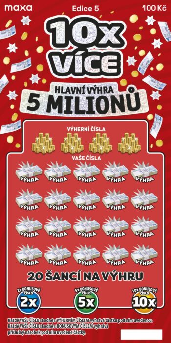 Ukázka nesetřeného losu 10x více