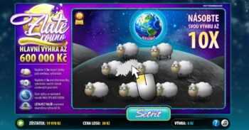 Ukázka nesetřeného losu Zlaté rouno