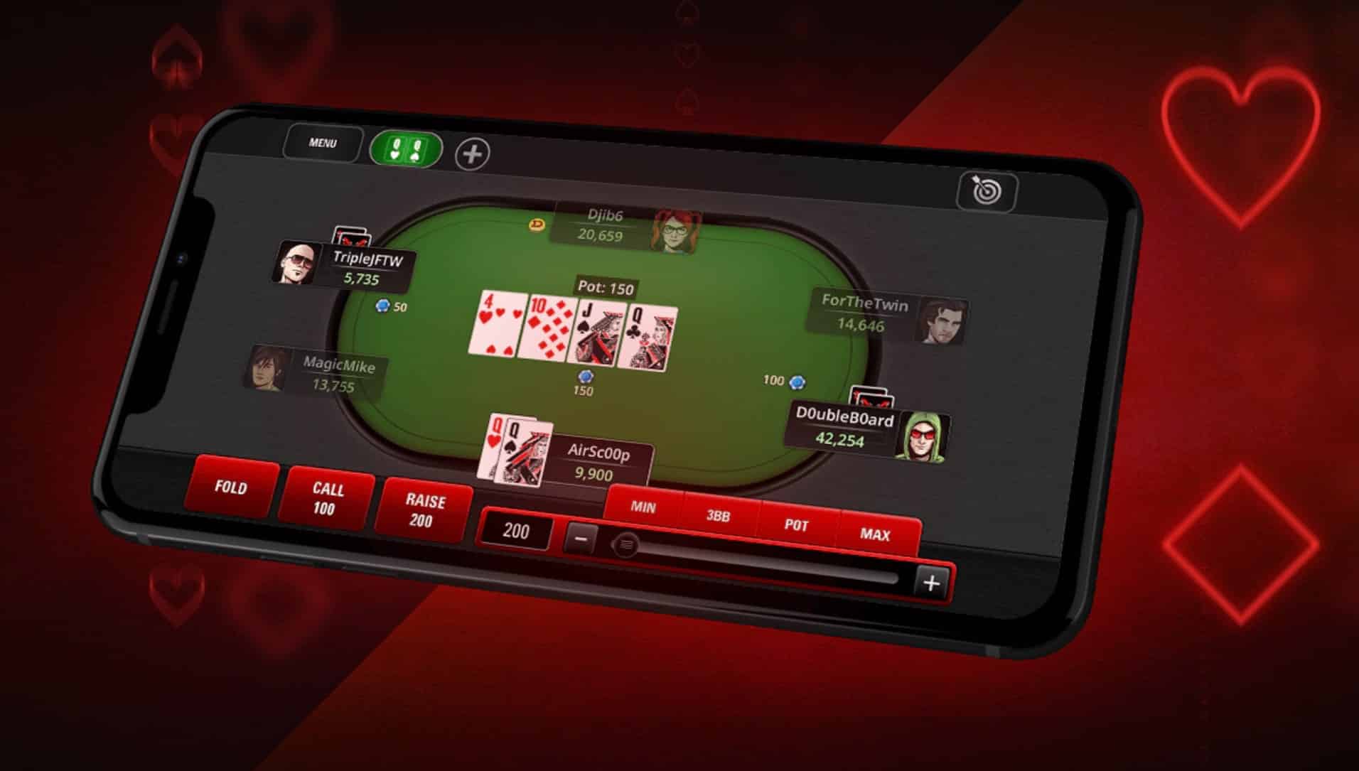 Poker aplikace na telefon