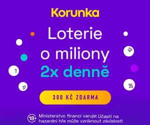 Korunka loterie o miliony