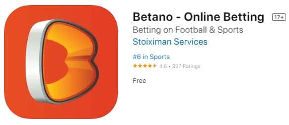 Betano recenze App store