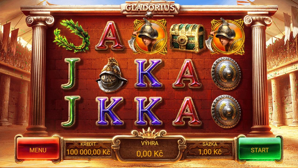 Gladorious automat free spins