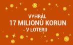Český hráč vyhrál 17 milionů korun v loterii, práce se nevzdal