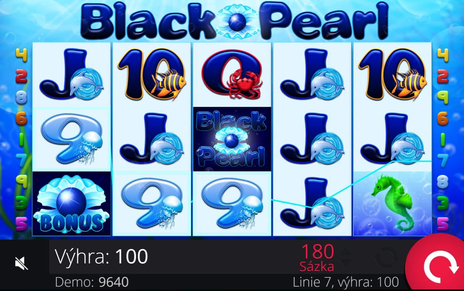 Online herní automat 2 Black Pearl