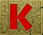 Symbol Písmeno K automatu Jewels Quest 2 od eGaming