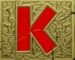 Symbol Písmeno K automatu Jewels Quest 2 od eGaming