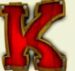 Symbol Písmeno K (Král) automatu Hunter’s Dream 2 od eGaming