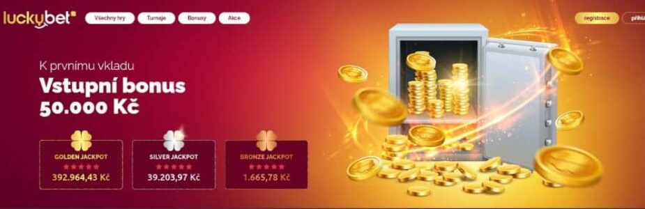 Vstupní bonusy u LuckyBet casina