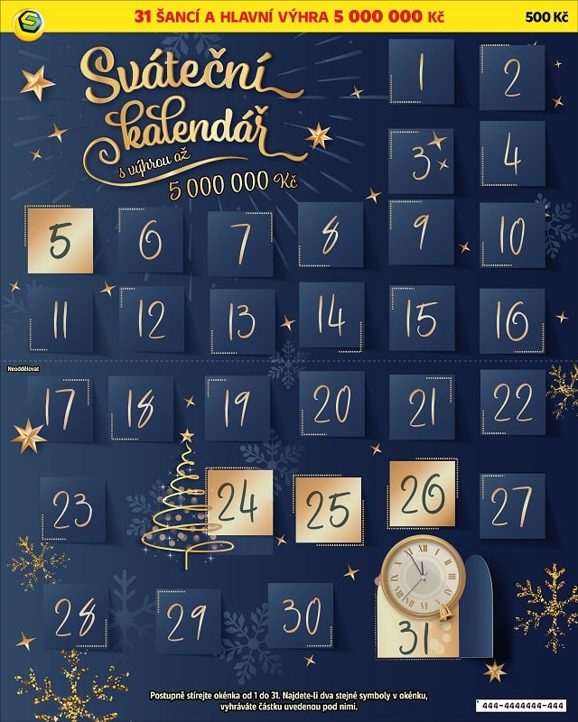 Sazka Sváteční Kalendář