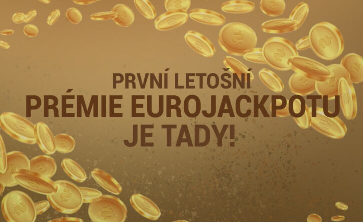 První letošní Prémie od Eurojackpotu je tady!