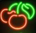Symbol Midnight třešeň automatu Midnight Fruits 81 od Apollo Games