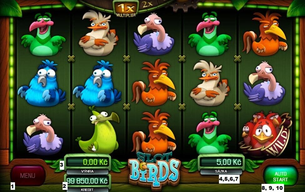 Jak hrát daný automat Slot Birds