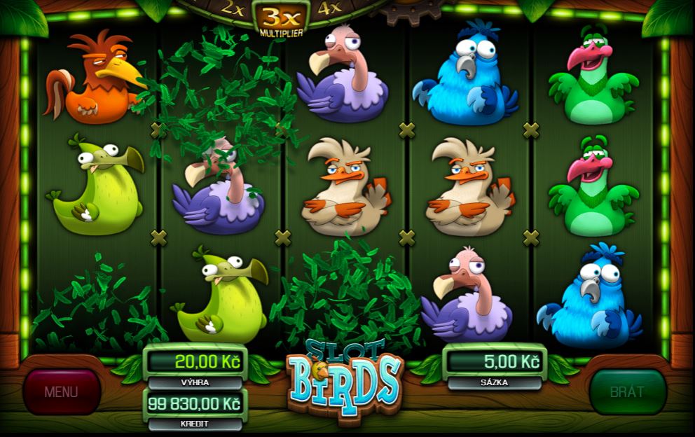 Kaskádovitá funkce Slot Birds