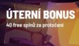 Úterních 40 free spinů u Apollo Games