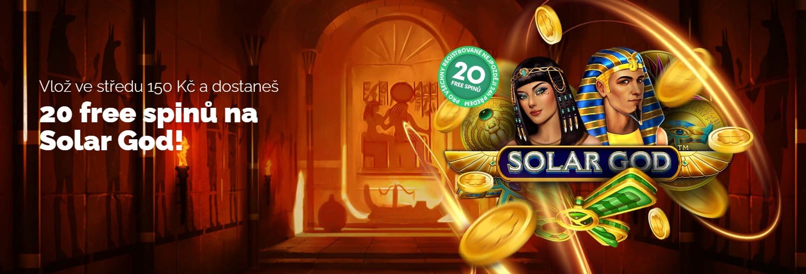 20 Free Spinů Luckybet