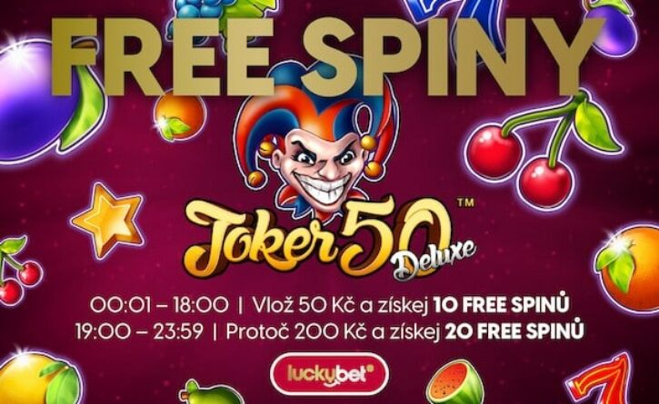 Luckybet 30 FS neděle