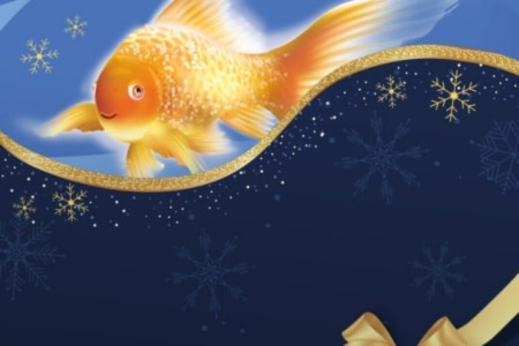 Stírací los Vánoční zlatá rybka od Sazky