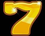 Symbol Zlatá sedmička automatu Multi 5 od eGaming