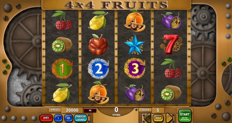 4×4 FRUITS od Adell