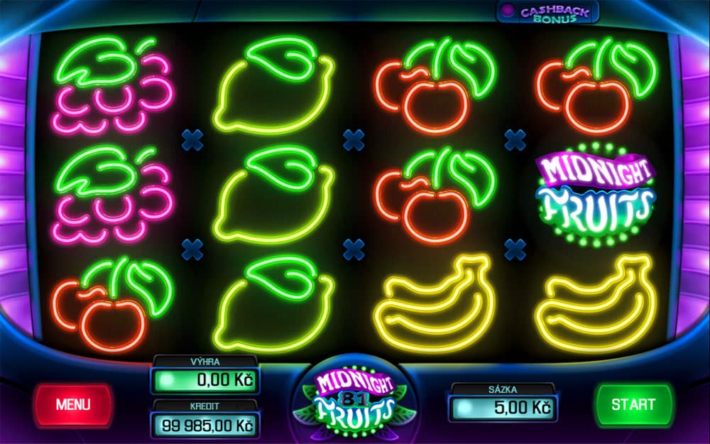 Midnight Fruits 81 od Apollo Games
