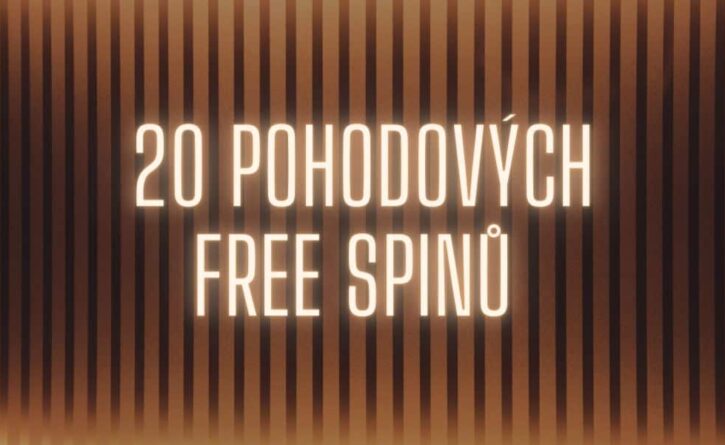 20 free spinů