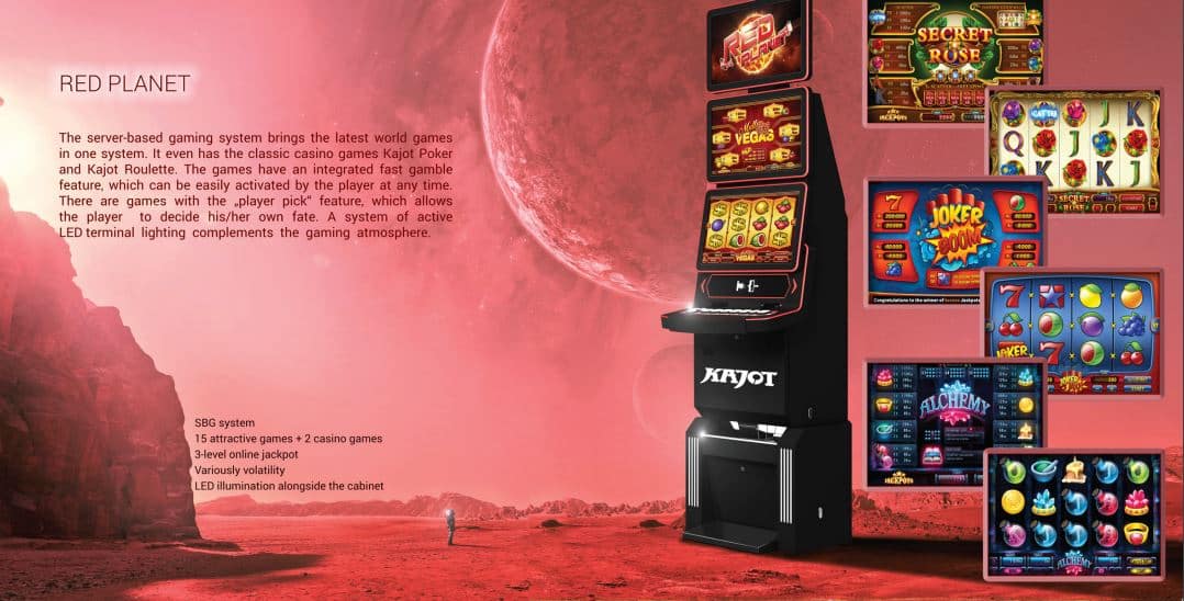 Kajot automaty zdarma red planet