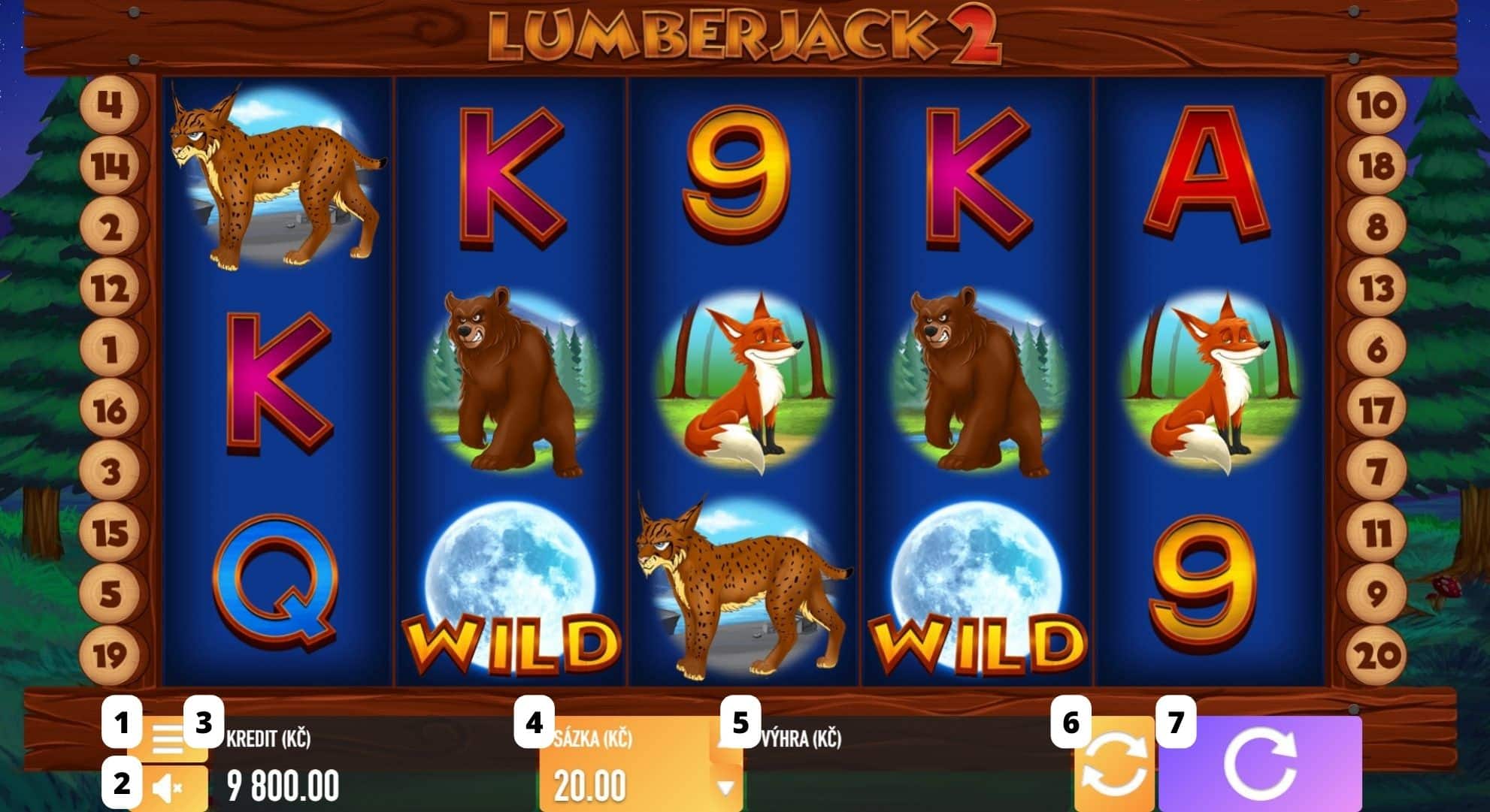 Lumberjack 2 online automat