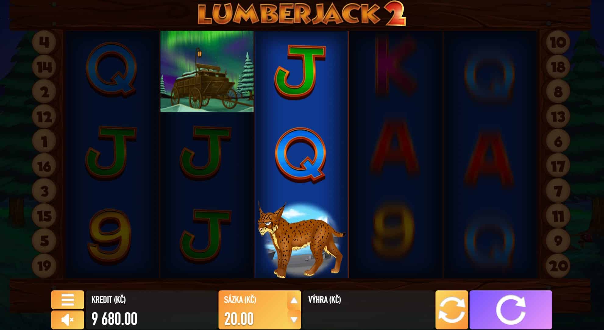 Lumberjack 2 online automat Scatter symbol
