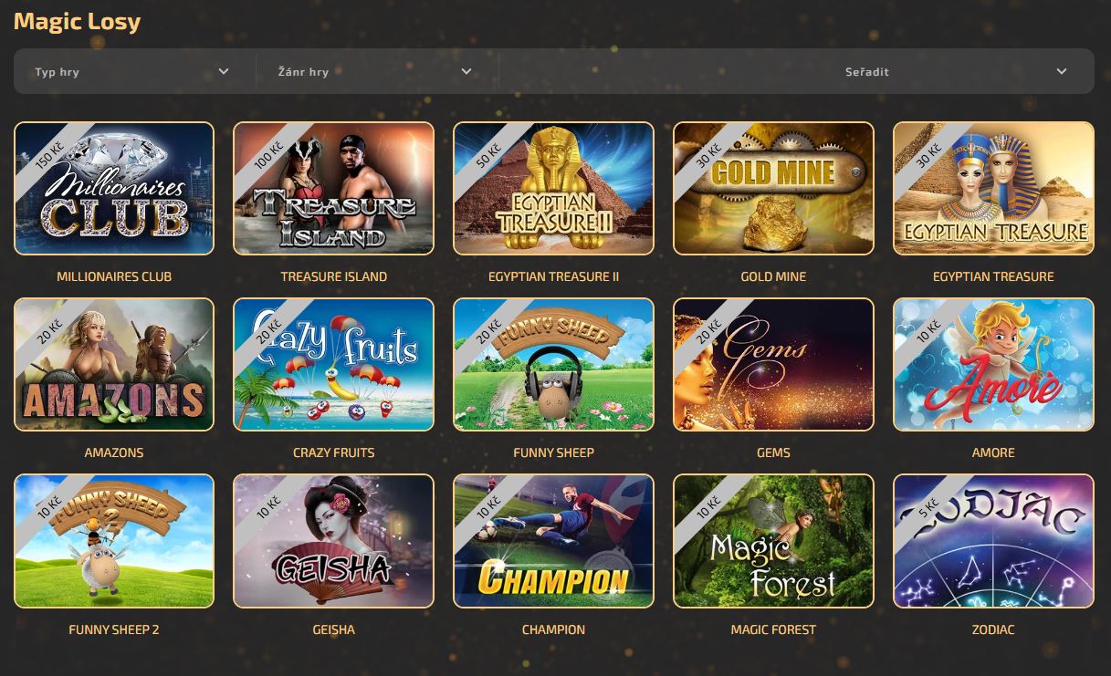 Magic losy u Magic Planet