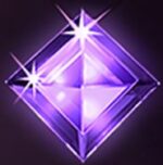 Symbol Fialový diamant automatu Starburst od NetEnt