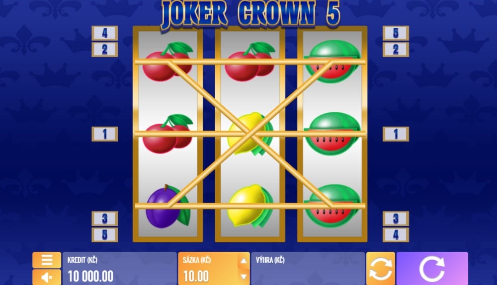 Joker Crown 5 od Tech4bet