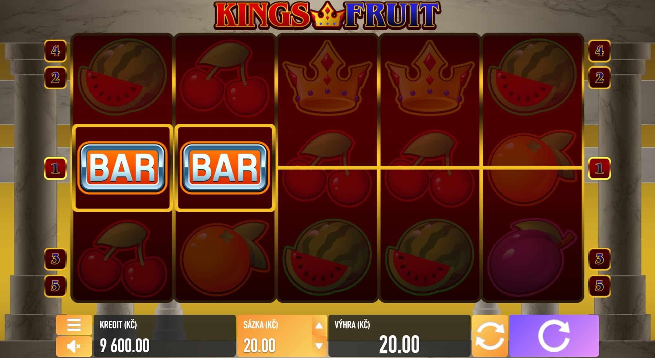 Kings Fruit online automat