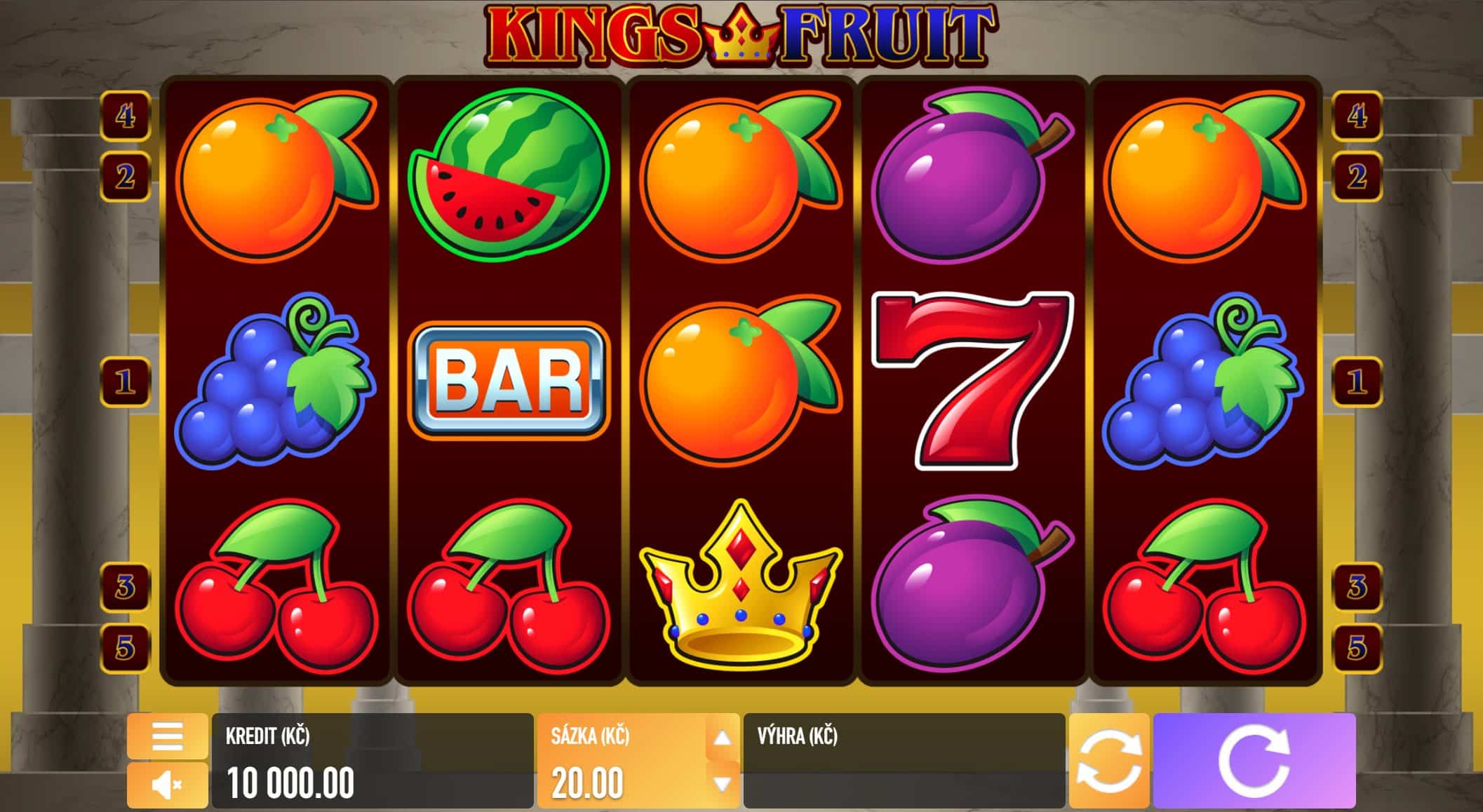 Kings Fruit online automat