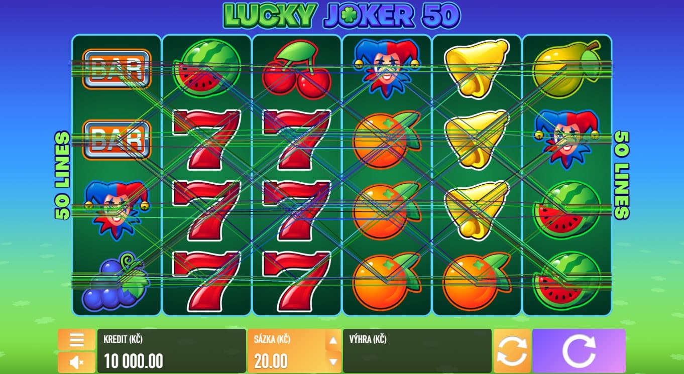 Lucky Joker 50 online automat