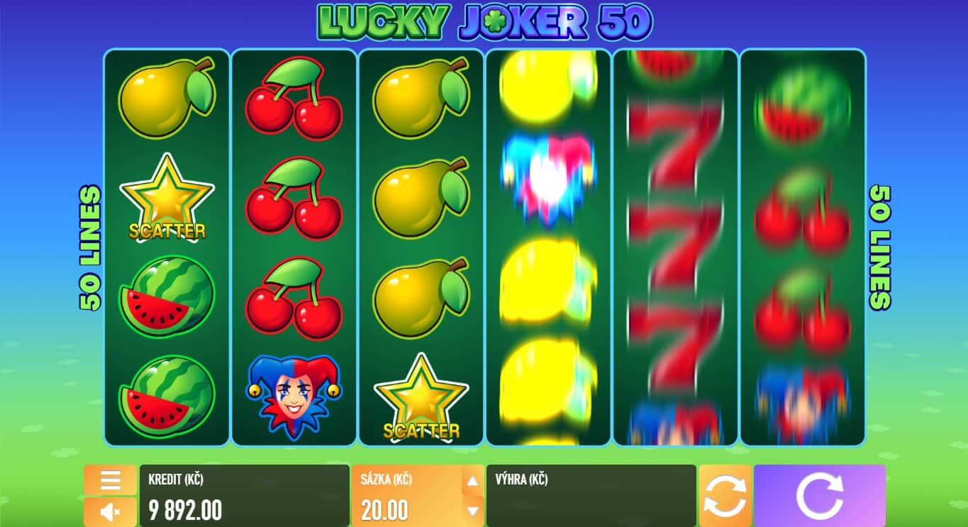 Lucky Joker 50 online automat Scatter Symbol