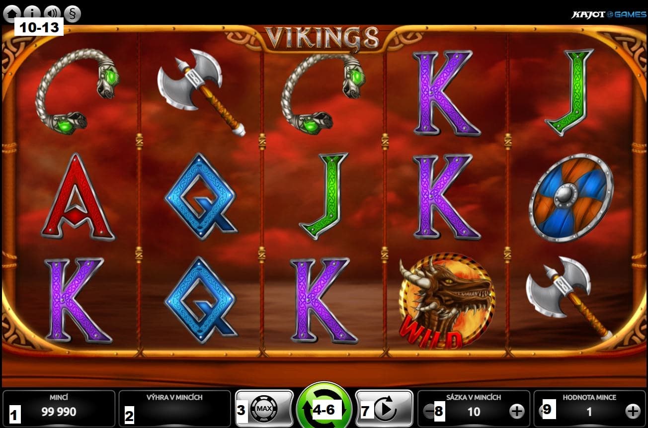 Vikings Jak hrát online automat