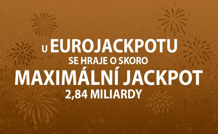 Jackpot u Eurojackpotu se blíží k maximu!