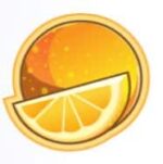 Symbol Pomeranč automatu Fruit Shop od NetEnt