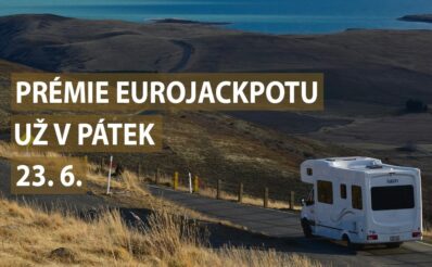 Prémie Eurojackpotu je tady! Pokusíš se vyhrát luxusní karavan?