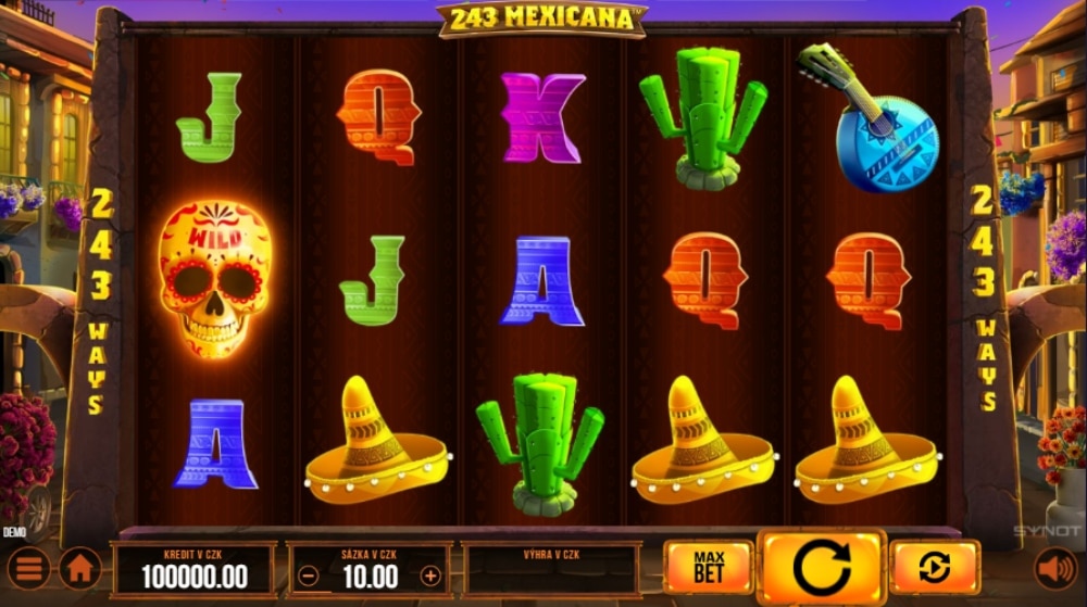 243 Mexicana od SYNOT Games