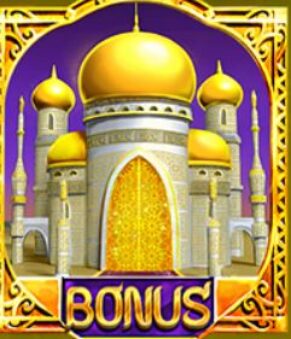 Symbol Scatter symbol automatu Aladdin and the Golden Palace od SYNOT Games