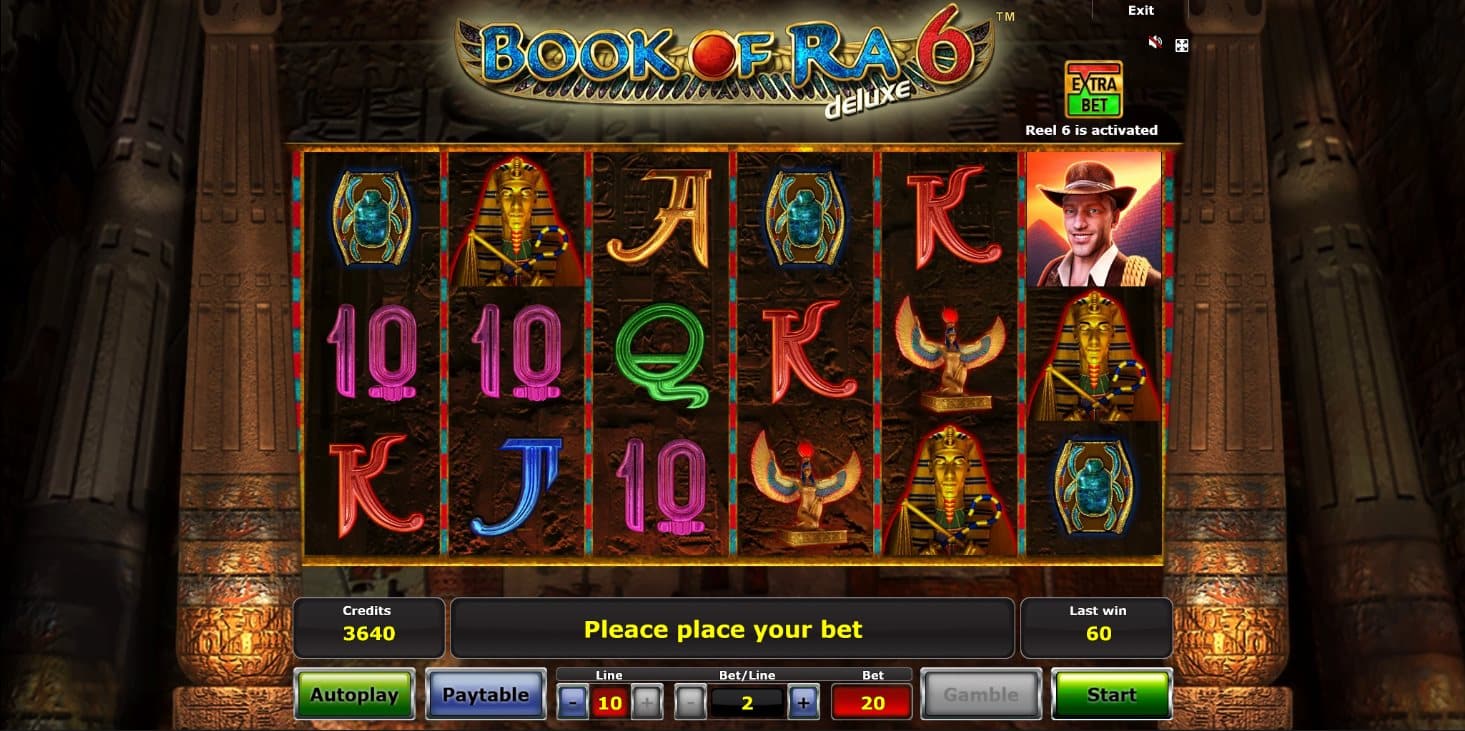 Book Of Ra 6 Deluxe online automat
