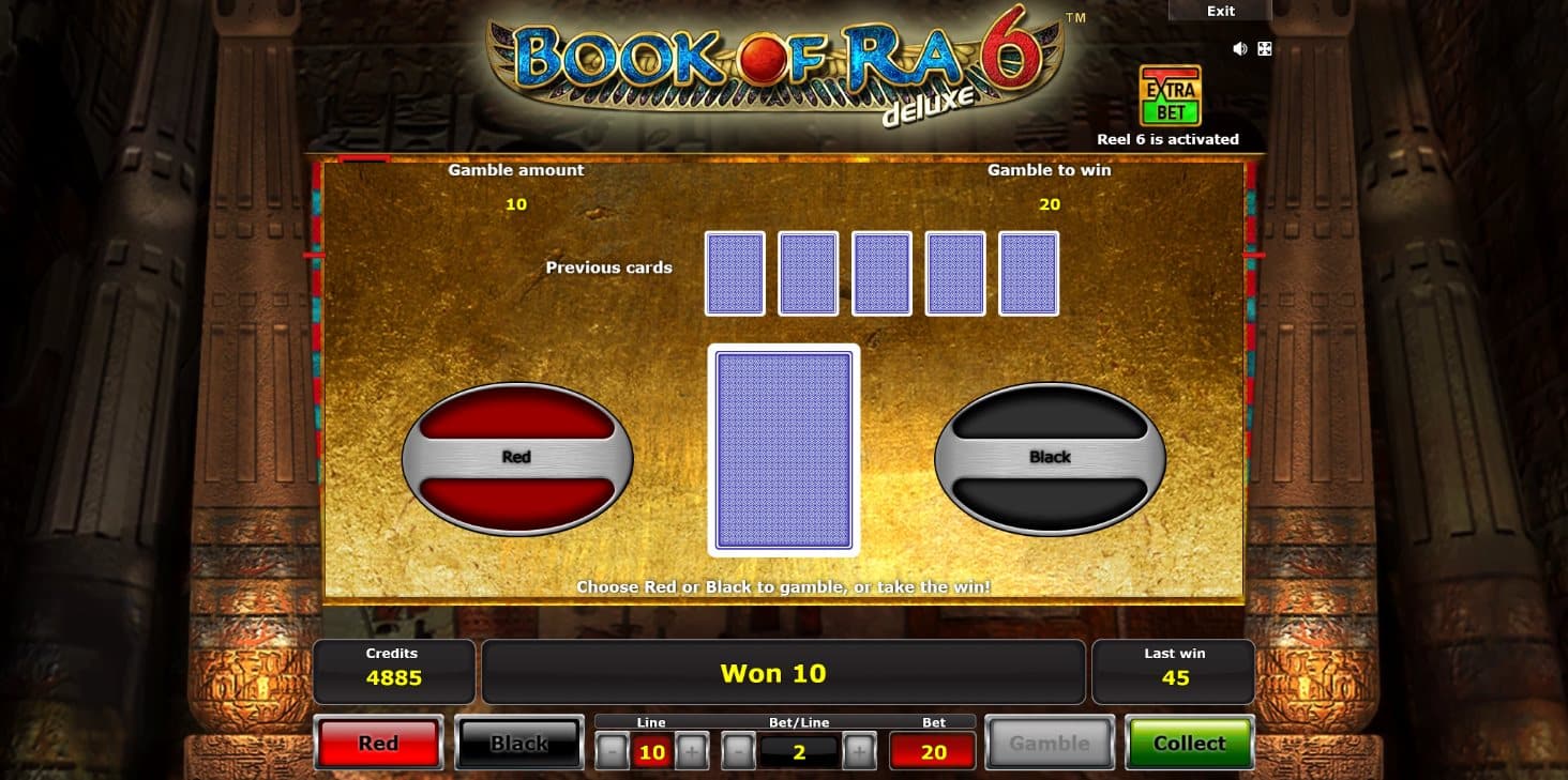 Book Of Ra 6 Deluxe online automat Gamble