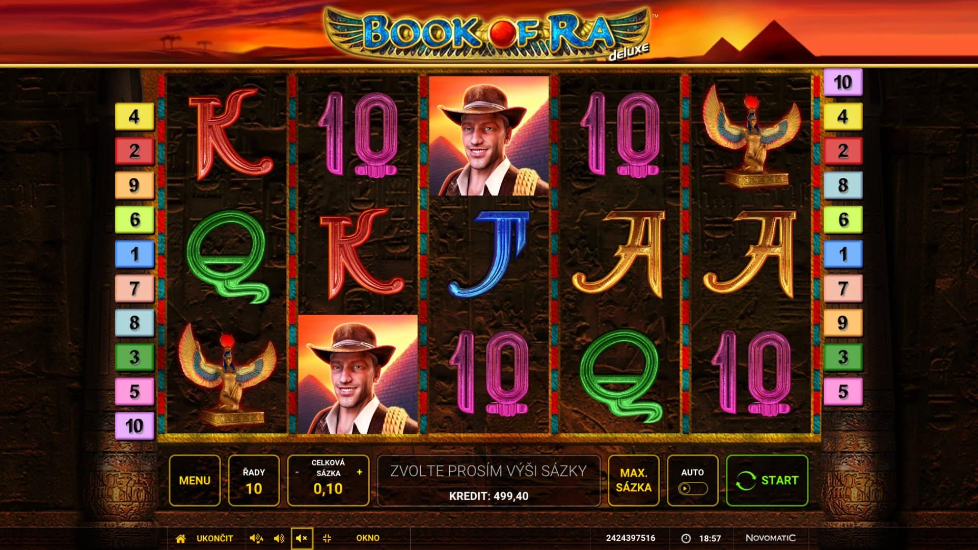 Book of Ra Deluxe online automat