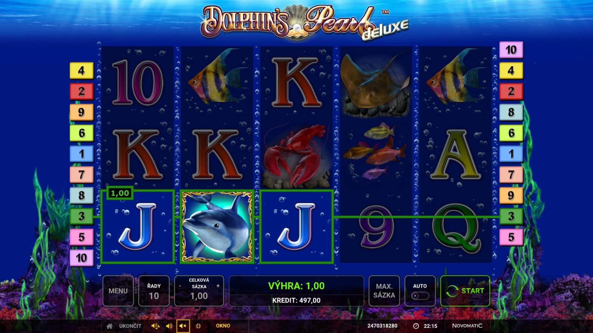 Dolphin's Pearl Deluxe online automat Wild