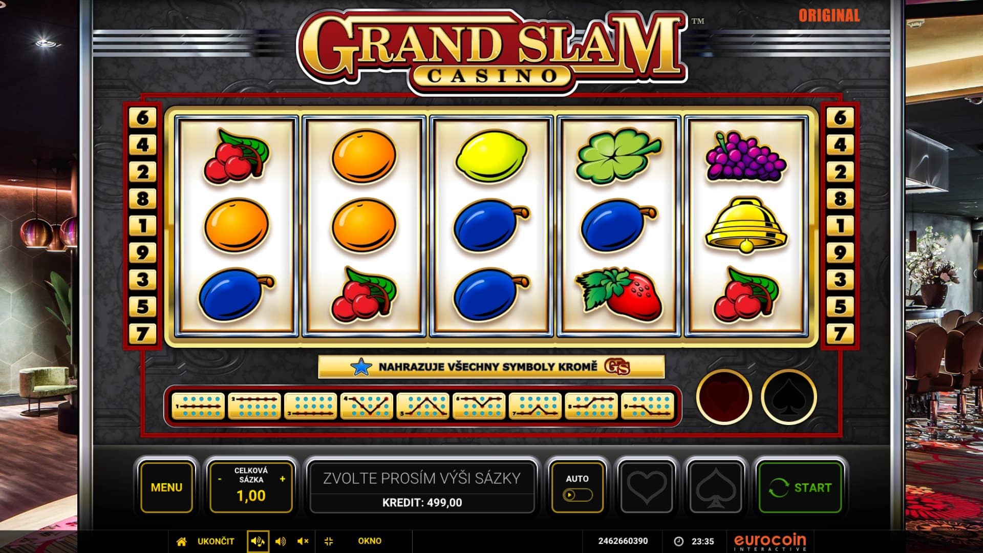 Grand Slam Casino online automat