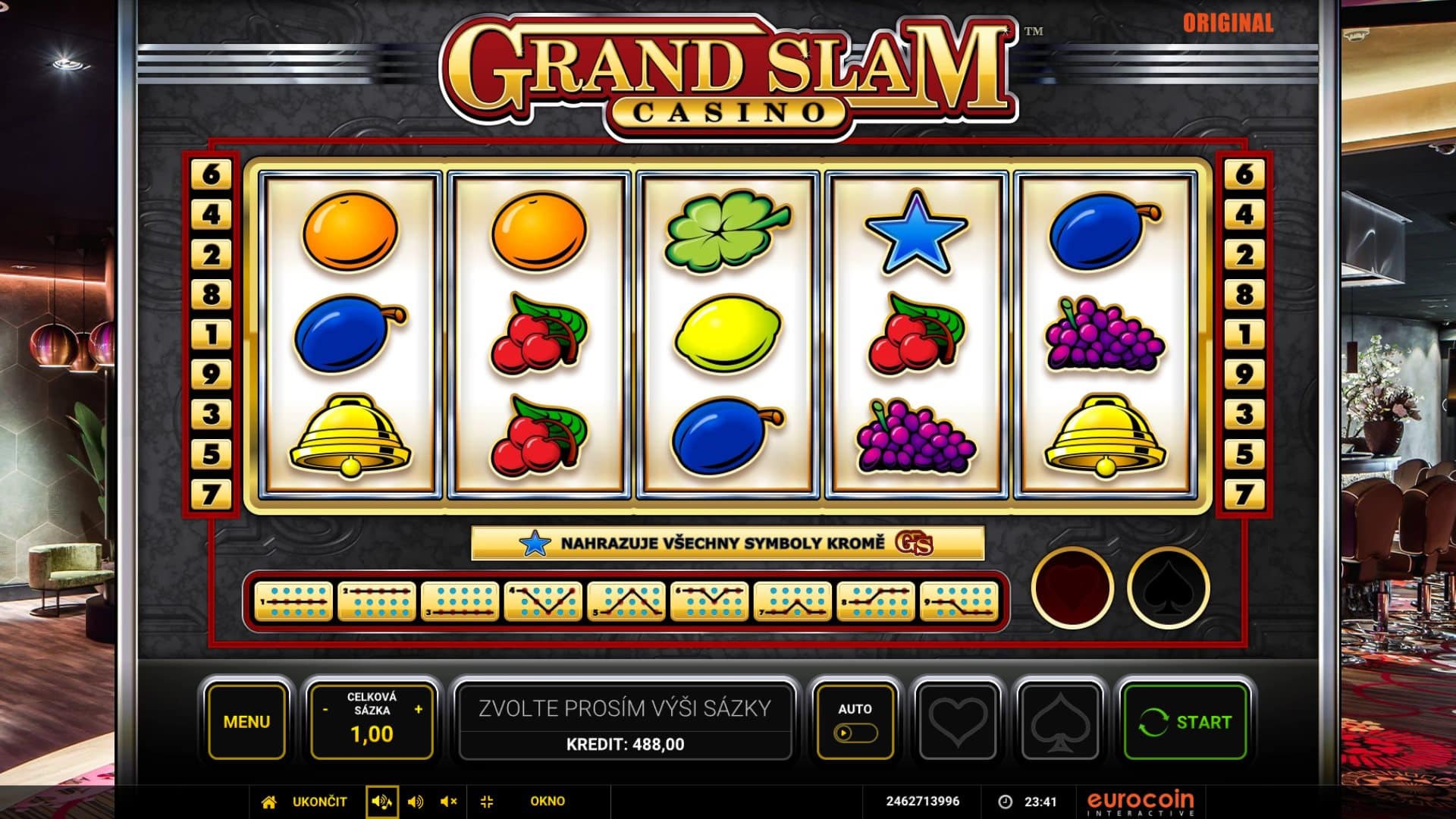 Grand Slam Casino online automat Wild